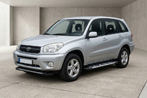 Toyota Rav 4 2001–2005 Sunrise sidetrin (2 stk., aluminium) foto 1