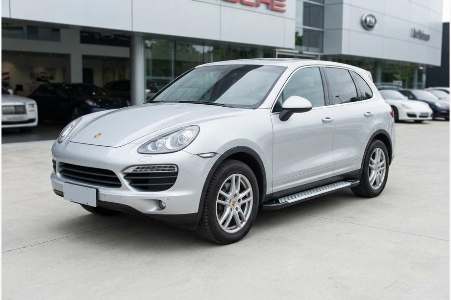 Porsche Cayenne 2010–2017 Sidetrin Allmond Grey (2 stk., aluminium) Foto 1