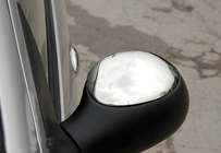 Citroen Xsara Picasso 1999–2012 Spejlkåber til sidespejle (2 stk., rustfrit stål) foto 1