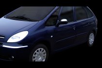 Citroen Xsara Picasso 1999–2012 Spejlkåber til sidespejle (2 stk., rustfrit stål) foto 4