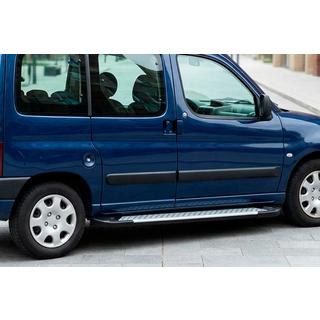 Sidetrin Allmond Grey (2 stk., aluminium) foto 1
