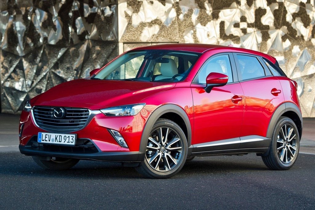 Test af den opdaterede Mazda CX-3-crossover