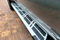Mitsubishi Pajero Sport 2008–2015 Sunrise sidetrin (2 stk., aluminium) foto 4
