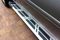 Mitsubishi Pajero Sport 2008–2015 Sunrise sidetrin (2 stk., aluminium) foto 2
