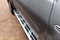 Mitsubishi Pajero Sport 2008–2015 Sunrise sidetrin (2 stk., aluminium) foto 6