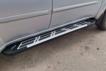 Mitsubishi Pajero Sport 2008–2015 Sunrise sidetrin (2 stk., aluminium) foto 7