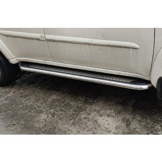 Sidetrin Maydos V2 (2 stk., aluminium ↗ rustfrit stål) foto 1