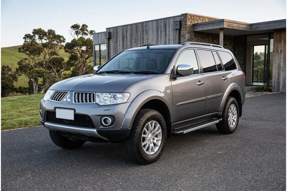 Mitsubishi Pajero Sport 2008–2015 RedLine V1 sidetrin (2 stk., aluminium) Foto 1