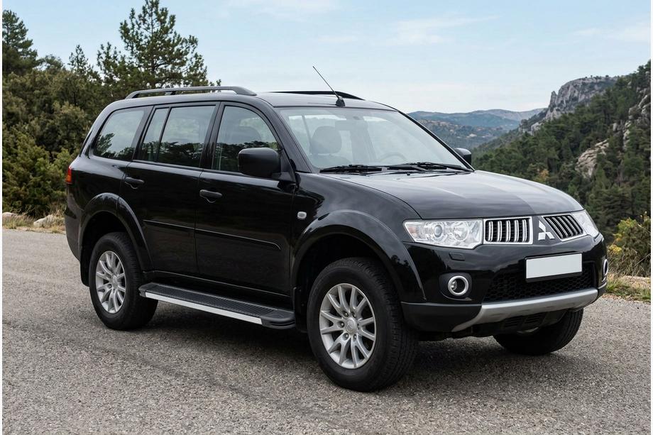 Mitsubishi Pajero Sport 2008–2015 Sidetrin Maya V1 (2 stk., aluminium) Image