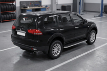 Mitsubishi Pajero Sport 2008–2015 Maydos V1 sidetrin (2 stk., aluminium + rustfrit stål) foto 1