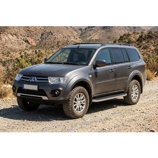 Sidetrin Tayga (2 stk., aluminium) Mitsubishi Pajero Sport 2008–2015 foto 1
