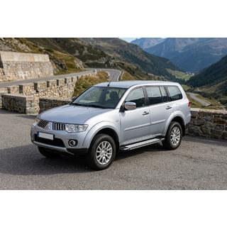 Rainbow sidetrin (2 stk., aluminium) Mitsubishi Pajero Sport 2008–2015 foto 1