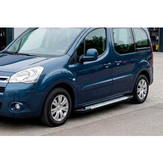 Sidetrin Allmond Grey (2 stk., aluminium) foto 1