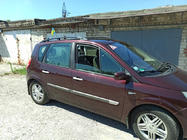 Renault Scenic/Grand 2003–2009 Sorte tagrælinger (2 stk.) Lang akselafstand (Grande) foto 3