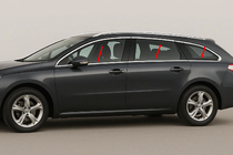 Peugeot 508 2010–2018 Nederste vinduesliste (SW, rustfrit stål) foto 1