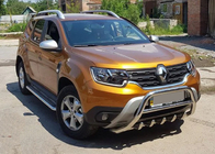 Renault Duster 2018–2024 Kængurubøjle uden skrift WT003 (rustfrit stål) foto 6