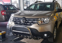 Renault Duster 2018–2024 Kængurubøjle uden skrift WT003 (rustfrit stål) foto 13