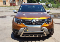 Dacia Duster 2018–2024 Kængurubøjle uden skrift WT003 (rustfrit stål) foto 4