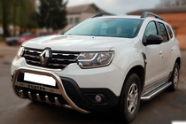 Dacia Duster 2018–2024 Kængurugitter med påskriften WT004 (rustfrit stål) foto 3