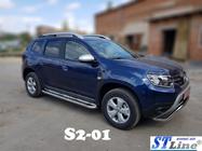 Dacia Duster 2018–2024 Premium sidetrin (sæt 2 stk., rustfrit stål) foto 1