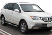 Acura MDX 2007–2013 Siderør (2 stk., rustfrit stål) foto 1