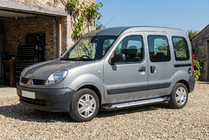 Renault Kangoo 1998–2008 Sidetrin Allmond Grey (2 stk., aluminium) foto 1