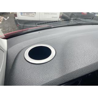 Kopholder-ramme (2 stk., rustfrit stål) Volkswagen T6 2015–2024 foto 1