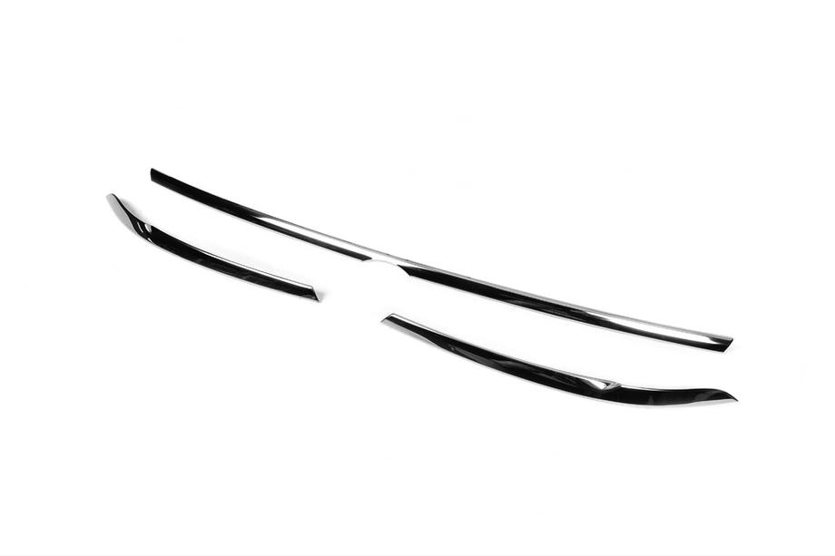 Volkswagen Tiguan 2016–2023 Krom kantlister til grill og forlygter 2016-2020 (3 stk., rustfrit stål) Foto 4