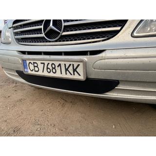 Vinterafdækning til kofanger (2004-2010) Mercedes Vito W639 2004–2014 foto 3