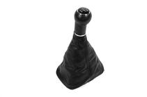 Volkswagen Bora 1998–2004 Gearknop og manchet til gearstang (5-trins, sort ramme) foto 1