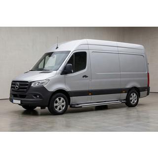 Rainbow sidetrin (2 stk., aluminium) Mercedes Sprinter W907/W910 2018– foto 1