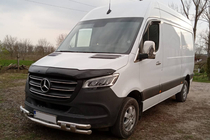 Mercedes Sprinter W907/W910 2018– Grillister (5 stk., rustfrit stål) foto 5