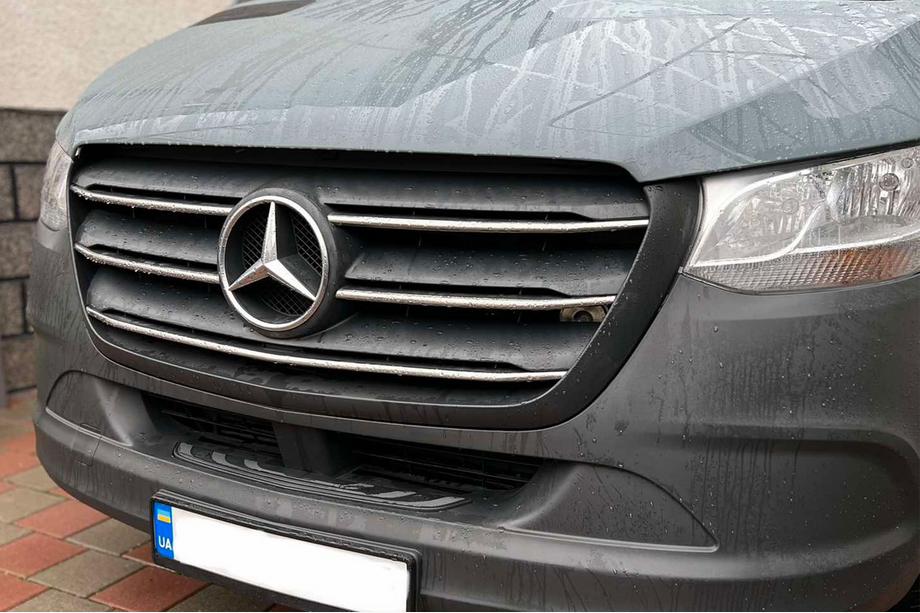 Mercedes Sprinter W907/W910 2018– Grillister (5 stk., rustfrit stål) Image
