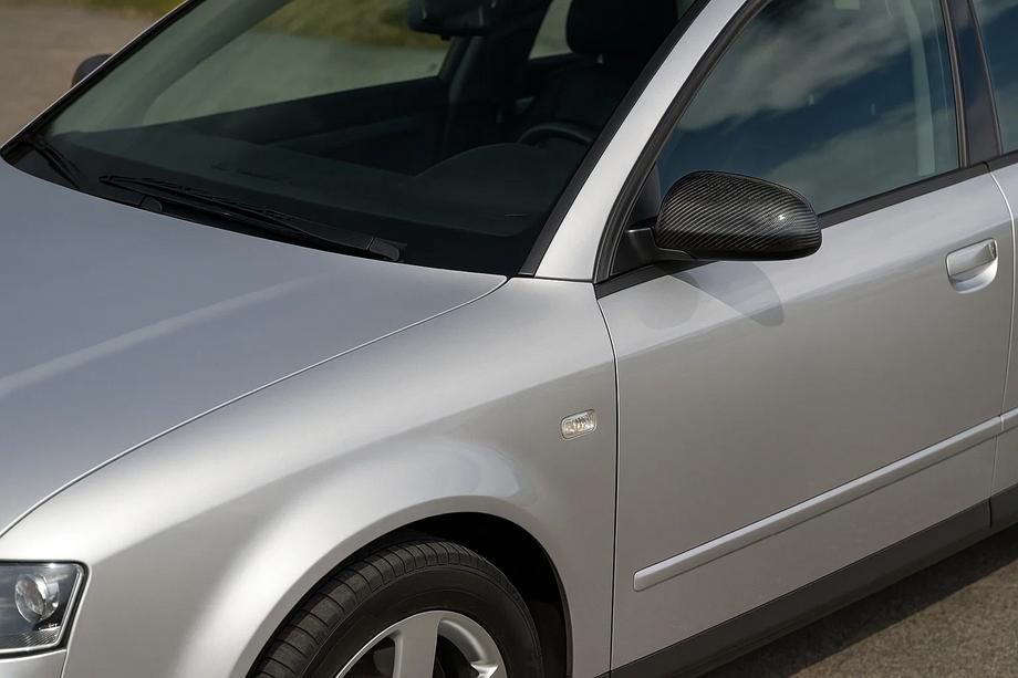 Audi A4 B6 2000–2004 Spejlkåber (2 stk., carbon) Image