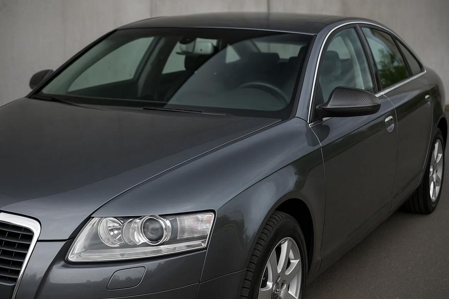 Audi A6 C6 2004–2011 Sidespejlkapper 2006-2008 (2 stk., carbon) Image