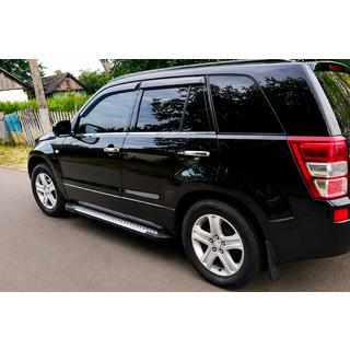 Sidetrin Allmond Grey (2 stk., aluminium) Suzuki Grand Vitara 2005–2017 foto 1