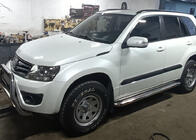 Suzuki Grand Vitara 2005–2017 Sidestrin Premium (2 stk., rustfrit stål) foto 3
