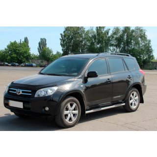 Siderør til standard base (2 stk., rustfrit stål) Toyota Rav 4 2006–2013 foto 4