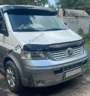 Volkswagen T5 Transporter 2003–2010 Forrudevisir (sort højglans, 5 mm) foto 1