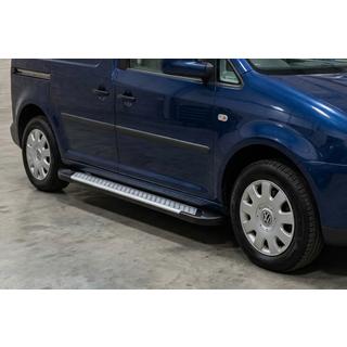 Sidetrin X5-type (2 stk., aluminium) foto 1