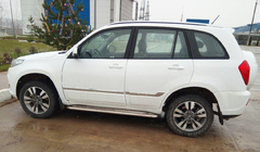 Chery Tiggo 3 2005– Premium sidetrin (sæt 2 stk., rustfrit stål) Ø60 mm foto 3