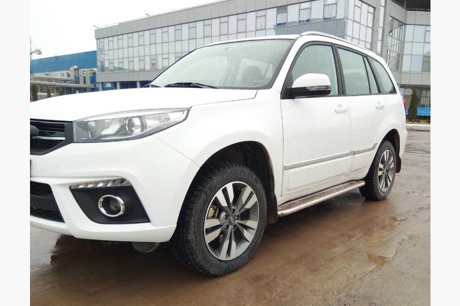 Chery Tiggo 3 2005– Premium sidetrin (sæt 2 stk., rustfrit stål) Ø60 mm Image