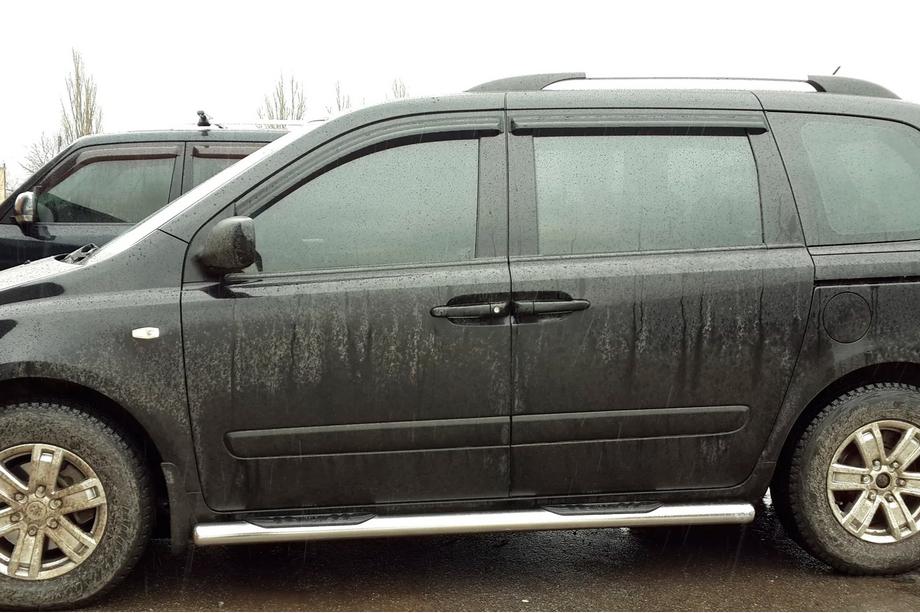 Kia Carnival 2002–2013 Siderør (2 stk., rustfrit stål) Image