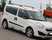 Opel Combo 2012–2018 Siderør (2 stk., rustfrit stål) 60 mm, kort akselafstand foto 3
