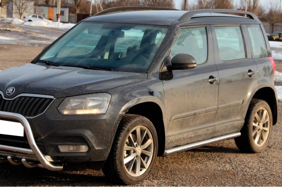 Skoda Yeti 2009–2017 Siderør (2 stk., rustfrit stål) Foto 2