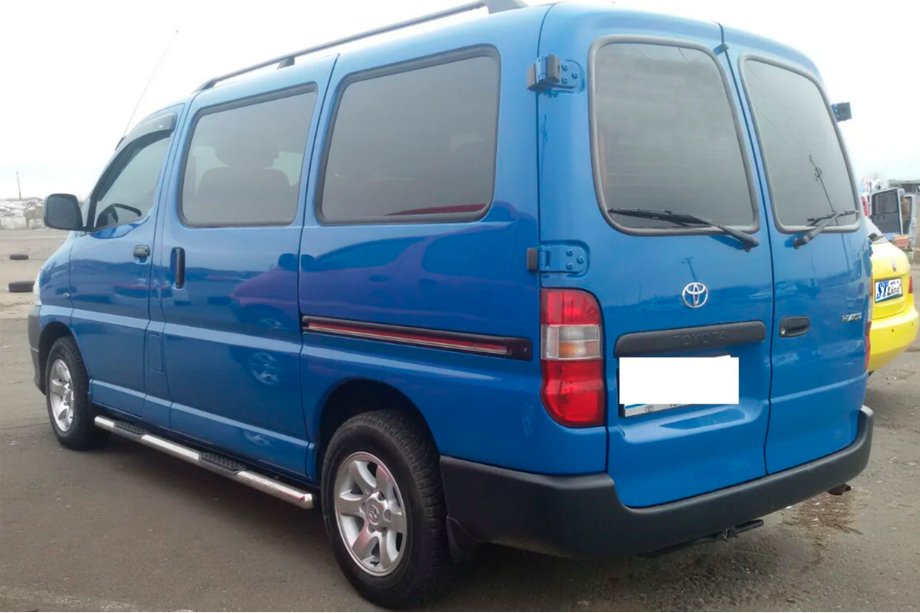 Toyota HiAce Siderør (2 stk., rustfrit stål) Image