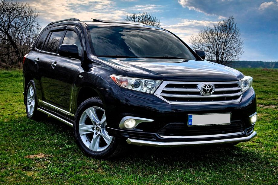 Toyota Highlander 2008–2013 Siderør (2 stk., rustfrit stål) Image