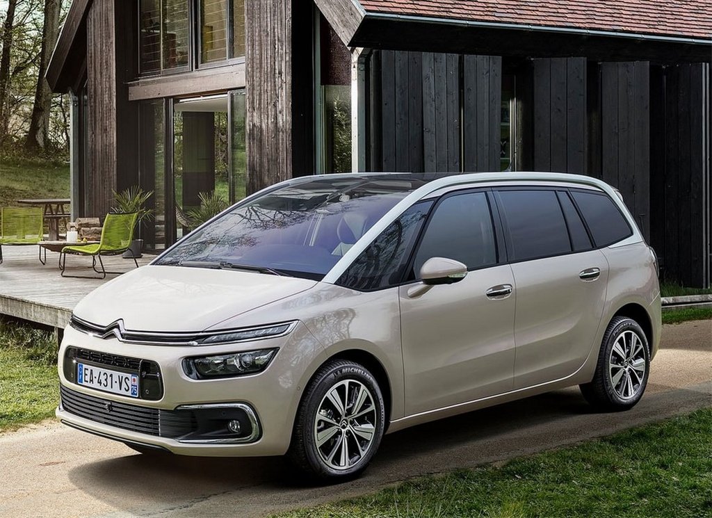Syvpersoners minivan Citroen Grand C4 Picasso