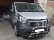 Opel Vivaro 2015–2019 Frontbøjle WT003-4 (rustfrit stål) Uden logo foto 3