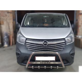 Frontbøjle WT003-4 (rustfrit stål) Opel Vivaro 2015–2019 foto 1